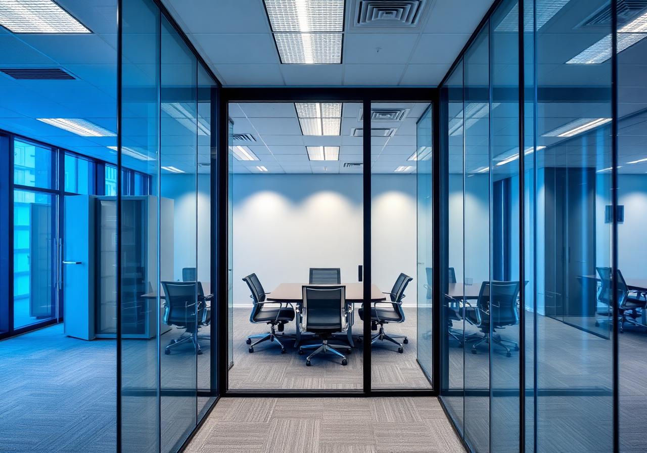 Commercial office network buildout